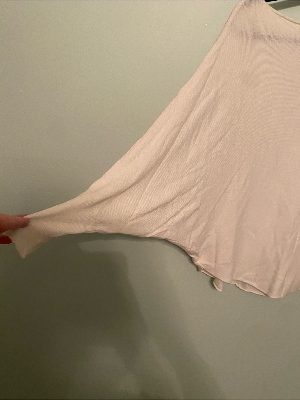 Kerisma Soft Boatneck Tunic Top in Pale Cream - Picture 2 of 5